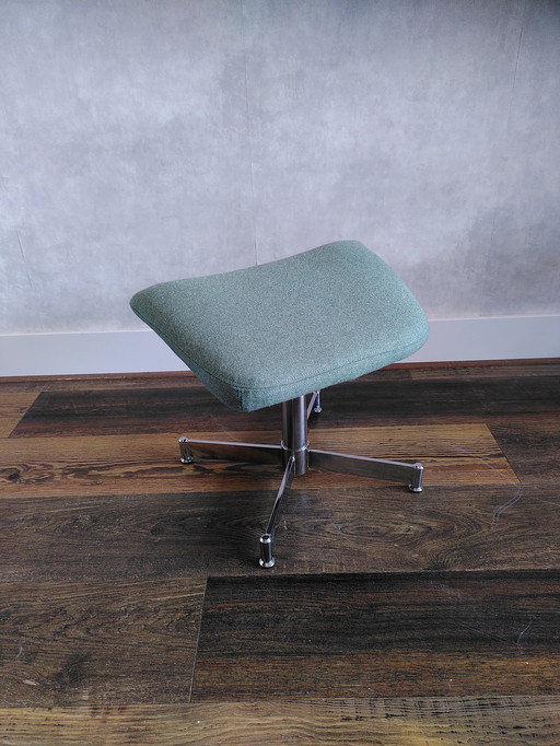 Topform wingback chair with footstool