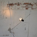 1x geometrische Stehleuchte