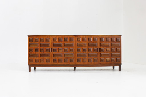 Vintage Brutalist Sideboard 1970s