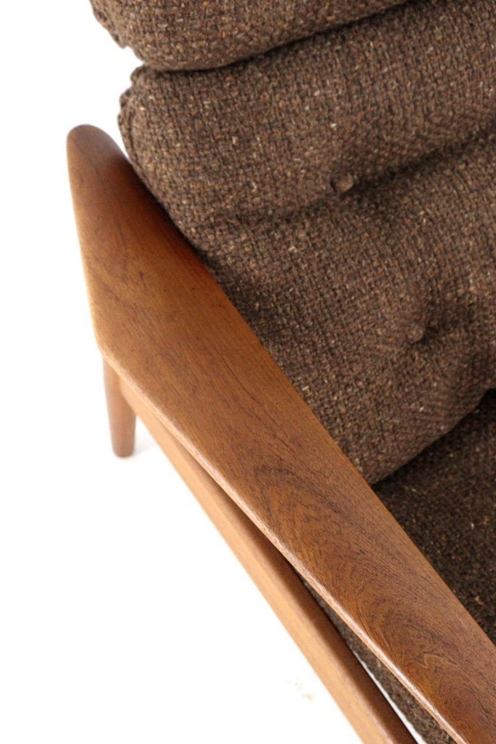 Image 1 of Arne Vodder voor France & Son FD164 fauteuil stoel vintage 
