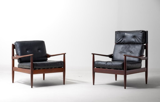 Set modernistischer Lounge-Sessel von BEKA, 1960er Jahre