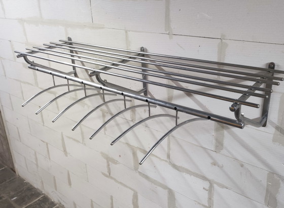 Image 1 of Porte-manteau style Bauhaus Gispen des années 1930, 156 cm