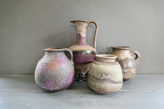 Image 1 of Vintage Ruscha Keramik vaas 354 W. Germany