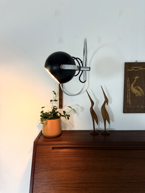 Image 1 of Vintage adjustable wall lamp, T.J.W. Zweers, 1950s