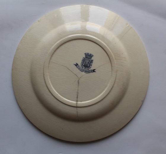 Image 1 of Gien plate x5, Osborne model 1875