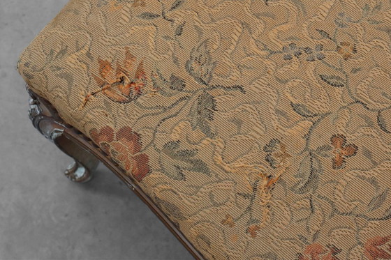 Image 1 of 19th Century French Louis XV style piano bench or stool