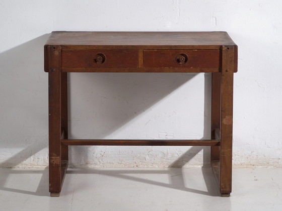 Antiek Japanse tsukue bureau - Late Taisho - Vroege Showa (ca. ) (photo 38 of 40)
