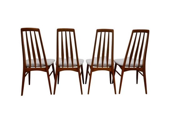 Image 1 of Juego de 4 sillas Niels Koefoed, años 60