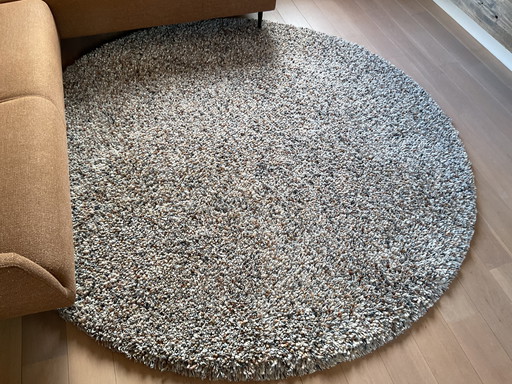 High Pile Round Rug Brink & Campman, 240 cm Diameter