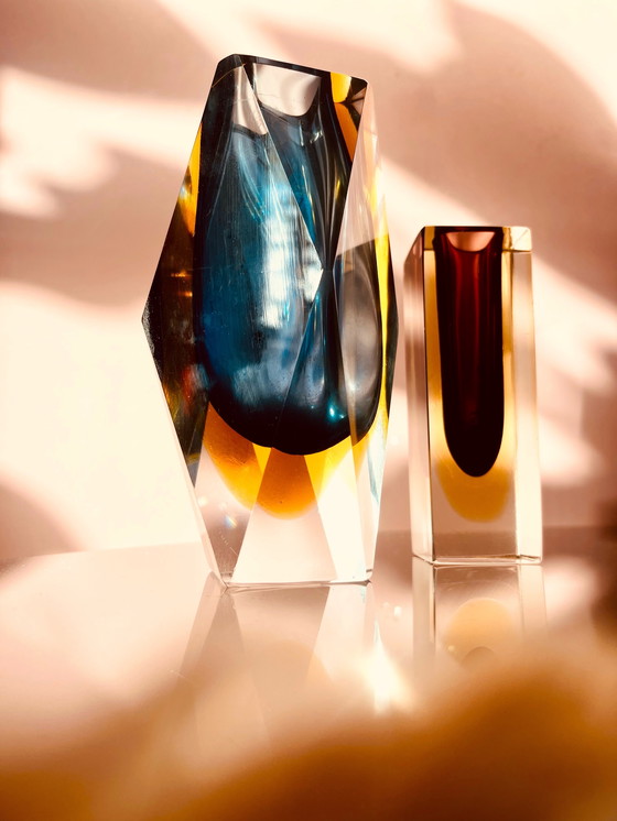 Image 1 of Set Flavio Poli, Mandruzatto Murano-Vasen