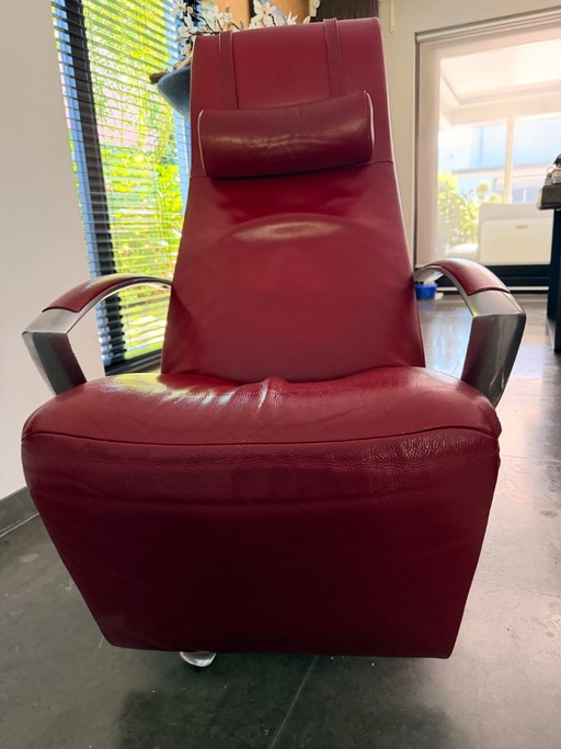 Jori Relax Poltrona Brainbuilder Pelle Rossa
