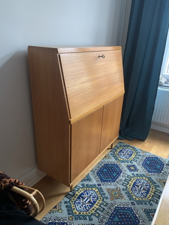 Image 1 of 60er-Jahre Sekretär aus Holz – Mid-Century Design