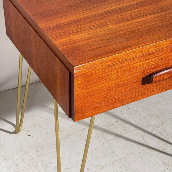 Image 1 of Coppia di comodini "Quadrille" G Plan con gambe a forcina, anni '60