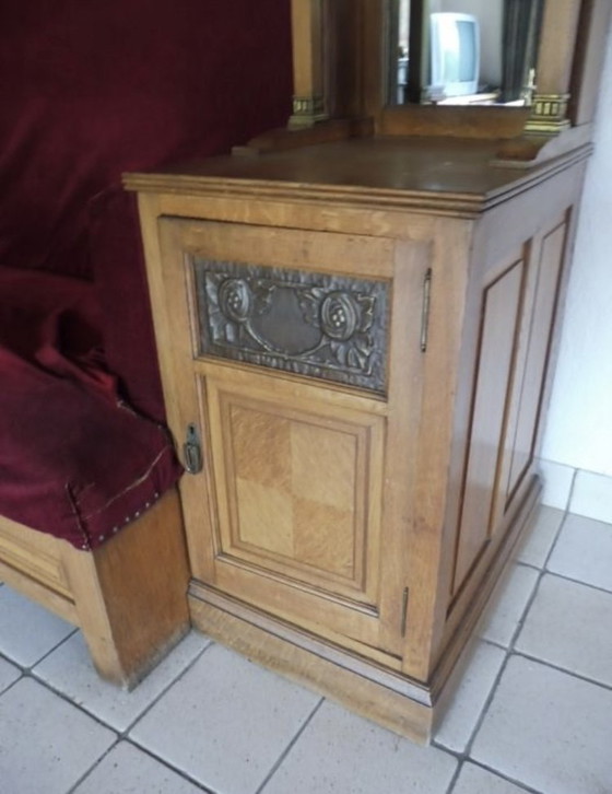 Image 1 of Sillería Art Nouveau / sofá / armario / rincón acogedor