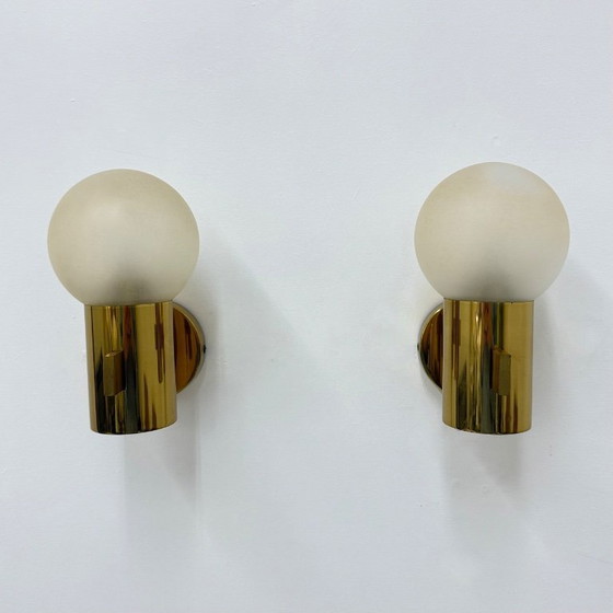 Image 1 of Coppia di applique Hans Agne Jackobsson , anni '70