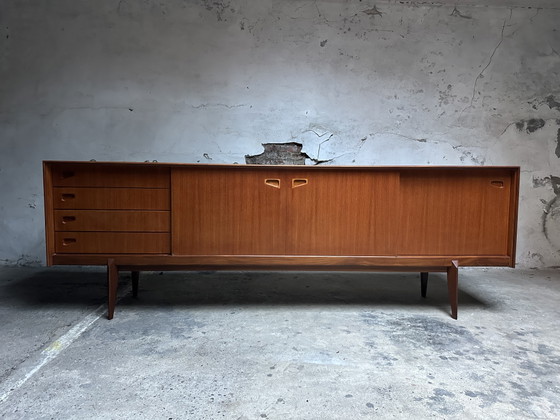 Image 1 of Vintage Oswald Vermaercke XL Sideboard V-Form Belgian design
