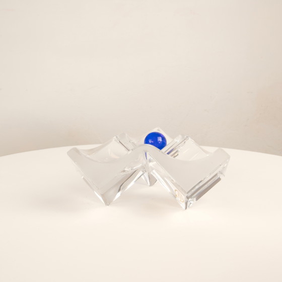 Skulpturaler Roc Vide-poche von Daum France, 1980 – Tischdekoration, Crystal (photo 12 of 26)