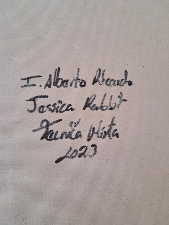 Image 1 of Alberto Ricardo – Jessica Rabbit – Gemälde des Künstlers