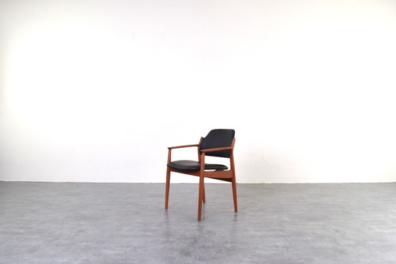 Image 1 of Mid-Century Danish Teak Chairs Model 62a by Arne Vodder for Sibast, 1960s.