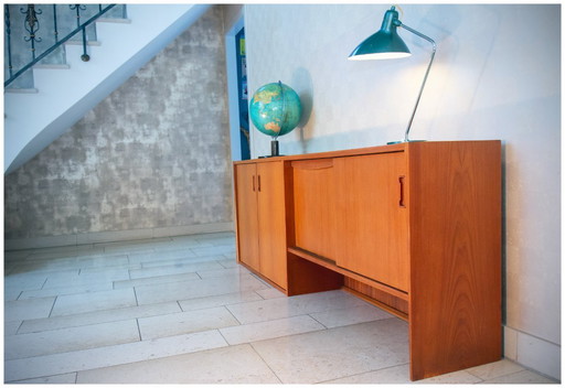 Teak sideboard, Year 60, Hifi, TV, Storage