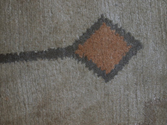 Image 1 of Handgemaakt vintage Tibetaans Khaden-tapijt 159 cm x 237 cm (5,2' x 7,7') jaren 60 - 1C504