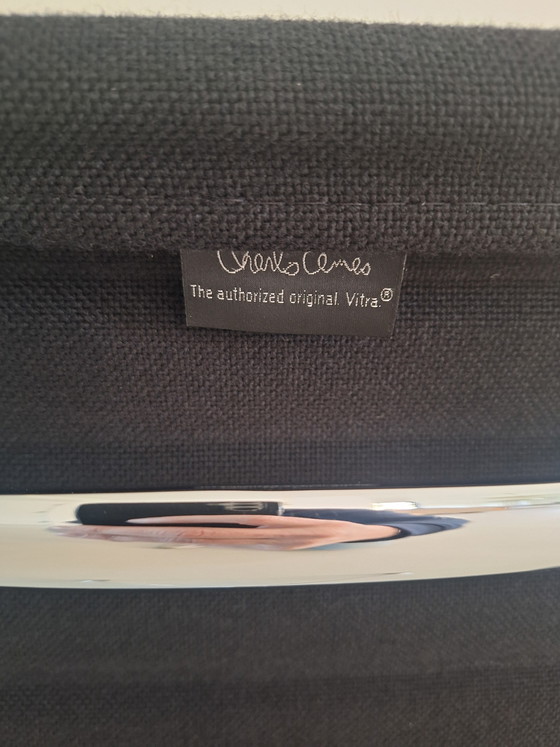 Image 1 of 2x Vitra Eames 108 negro hopsack en excelente estado