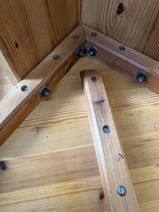 Image 1 of Vintage 70s Danish table CJ Rosengaarden 120 x 220