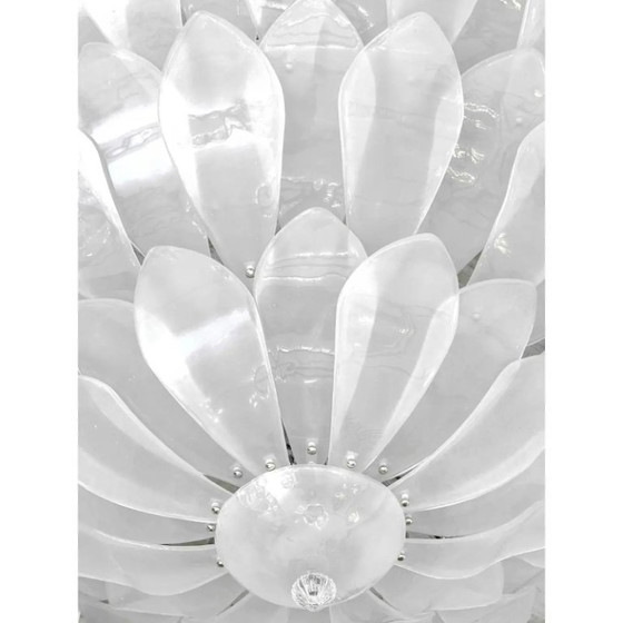 Image 1 of Plafonnier en verre sablé artistique par Simoeng pour Simoeng