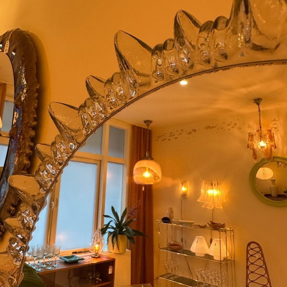 Image 1 of Specchio retroilluminato in vetro di RZB - 1970