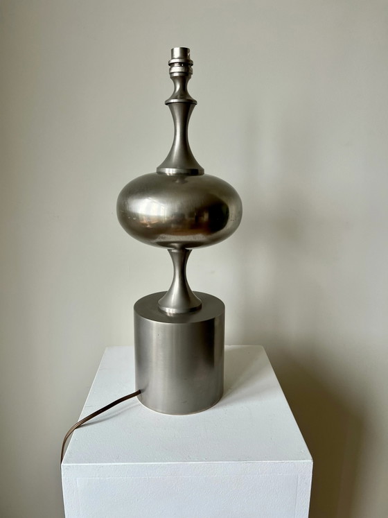 Large sculptural table lamp, France 1960-70s – Metal (photo 6 of 11)