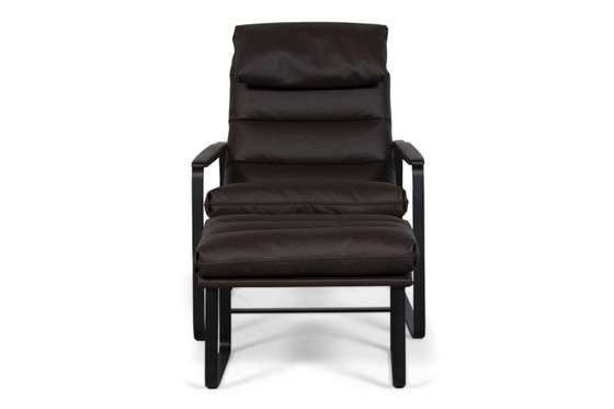 Image 1 of Fauteuil + pouf Leolux Indra