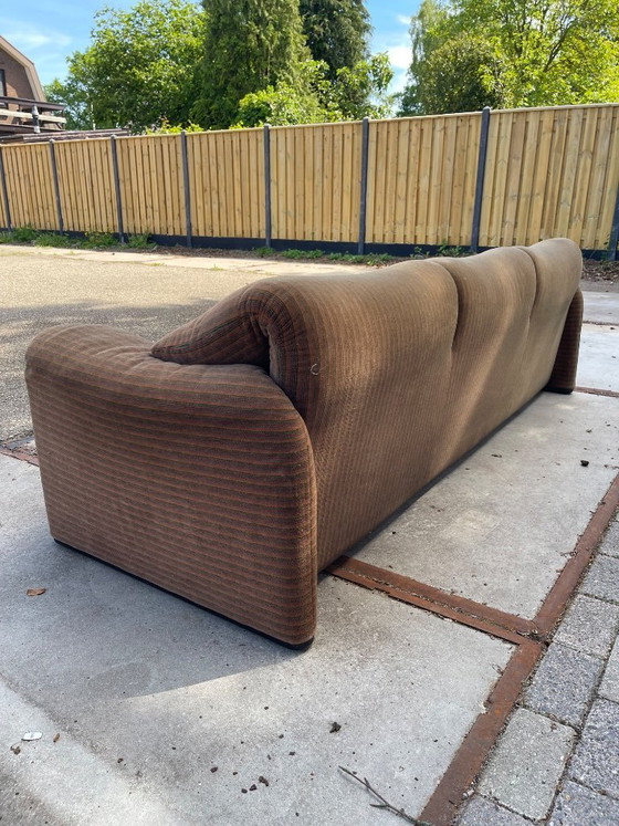 Image 1 of Vintage Italiaanse designbank uit de jaren 70, Cassina Maralunga
