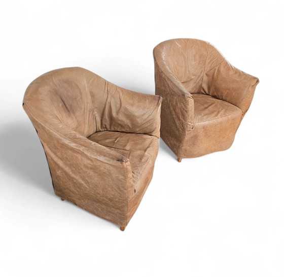 2 x Fauteuil Doralice par Antonio Citterio / Paolo Nava / années 1980 – Retro (photo 4 of 13)