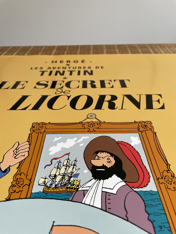 Image 1 of Herge Les Adventures de Tintin poster