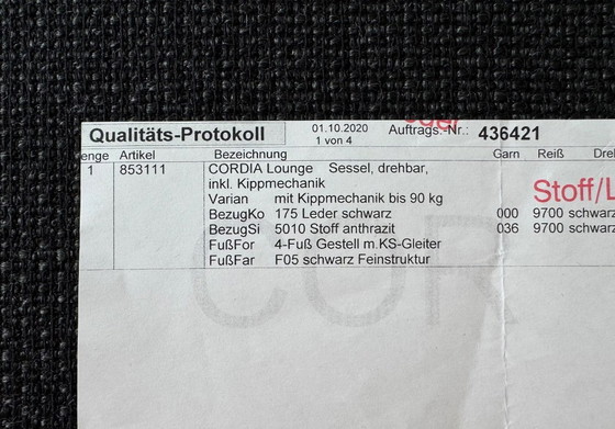 Image 1 of COR Cordia Poltrona lounge