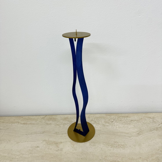 Image 1 of Lucite Cec Lepage Stil Lucite Kerzenständer, 1980er