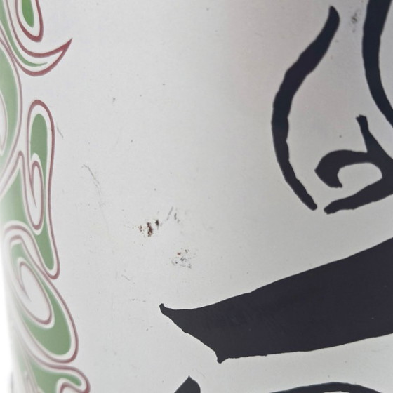 Image 1 of Vintage Peter Max Groovy Psychedelic Pop Ice Bucket uit de jaren 70