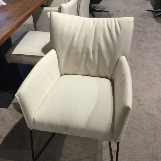 Image 1 of Table de salle à manger Musterring Nevio - 240x100 avec chaises Picara (lot de 3) et banc de salle à manger