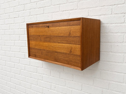 Meuble lecteur média/disques LP en teck par Poul Cadovius pour Cado, années 1960 – dressoirs, Wood