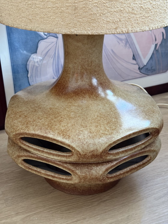 Image 1 of Lampada da terra vintage della Germania occidentale con paralume