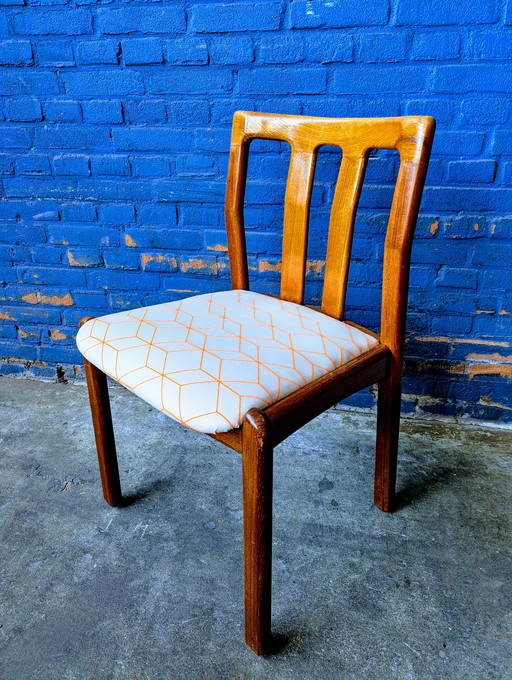 4x Danish Dyrlund chairs 1960s