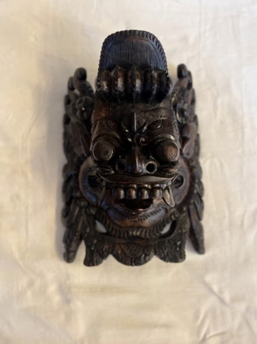 Traditionelle Barong-Maske aus Bali, Indonesien
