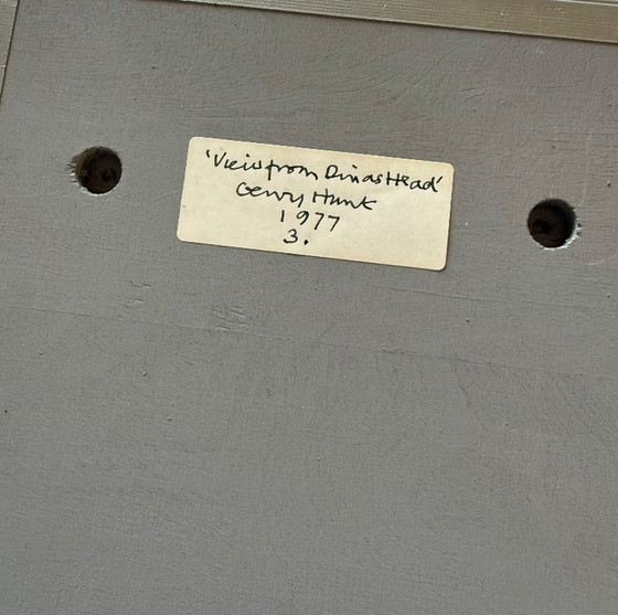 Image 1 of Gerry Hunt (1927 - 2023), set of  5 photos mounted on wood panels, UK 1977