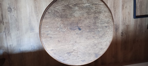 Table d'appoint ancienne en bois