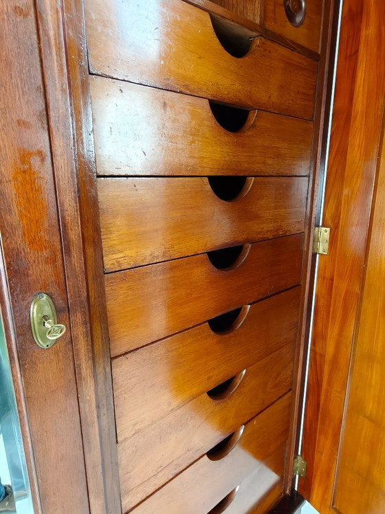 Image 1 of Armadio in mogano di alta qualità della fine del XIX secolo di H. Pander & Zonen