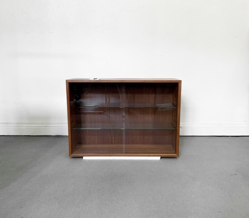 1/2 Poul Cadovius Teak Display Cabinet Element Vitrine Royal System verre