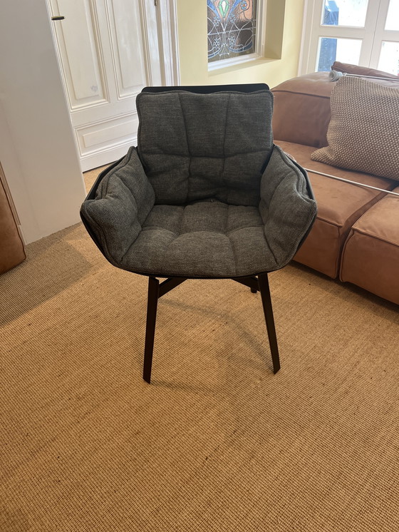 Image 1 of Sedia girevole da pranzo Husk di B&amp;B Italia di Patricia Urquiola