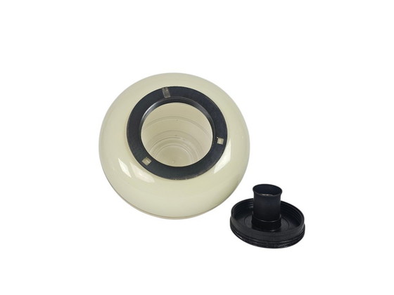 Image 1 of Dutch design - Philips Holland - Brune glas - plafonniere - 50's