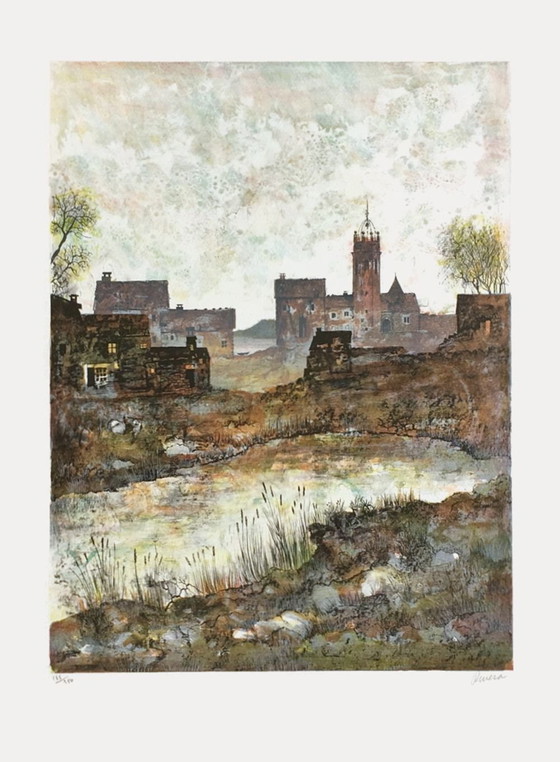 Image 1 of Antonio RIVERA Villorio Signed lithograph 1990