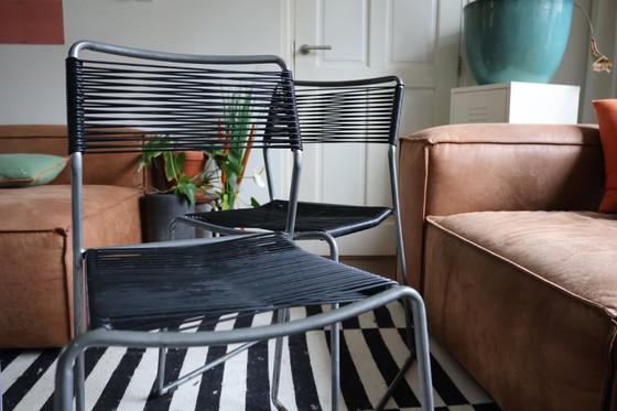 Image 1 of Due sedie spaghetti vintage IKEA Melker – disegnate da Lisa Norinder (anni '90)